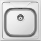 SMEG Fregadero  sobre encimera  LYP501 . Una cubeta. Inoxidable.